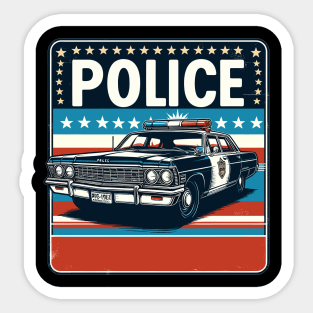 Police car Sticker